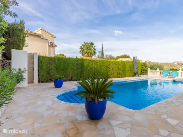 Casa La Joya en España, Costa Blanca, Benitachell - villa Piscina con ducha exterior