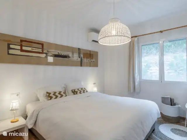 Casa La Joya en España, Costa Blanca, Benitachell - villa Dormitorio doble nº 2 - 180x200 cm - gran armario empotrado -- nivel 1