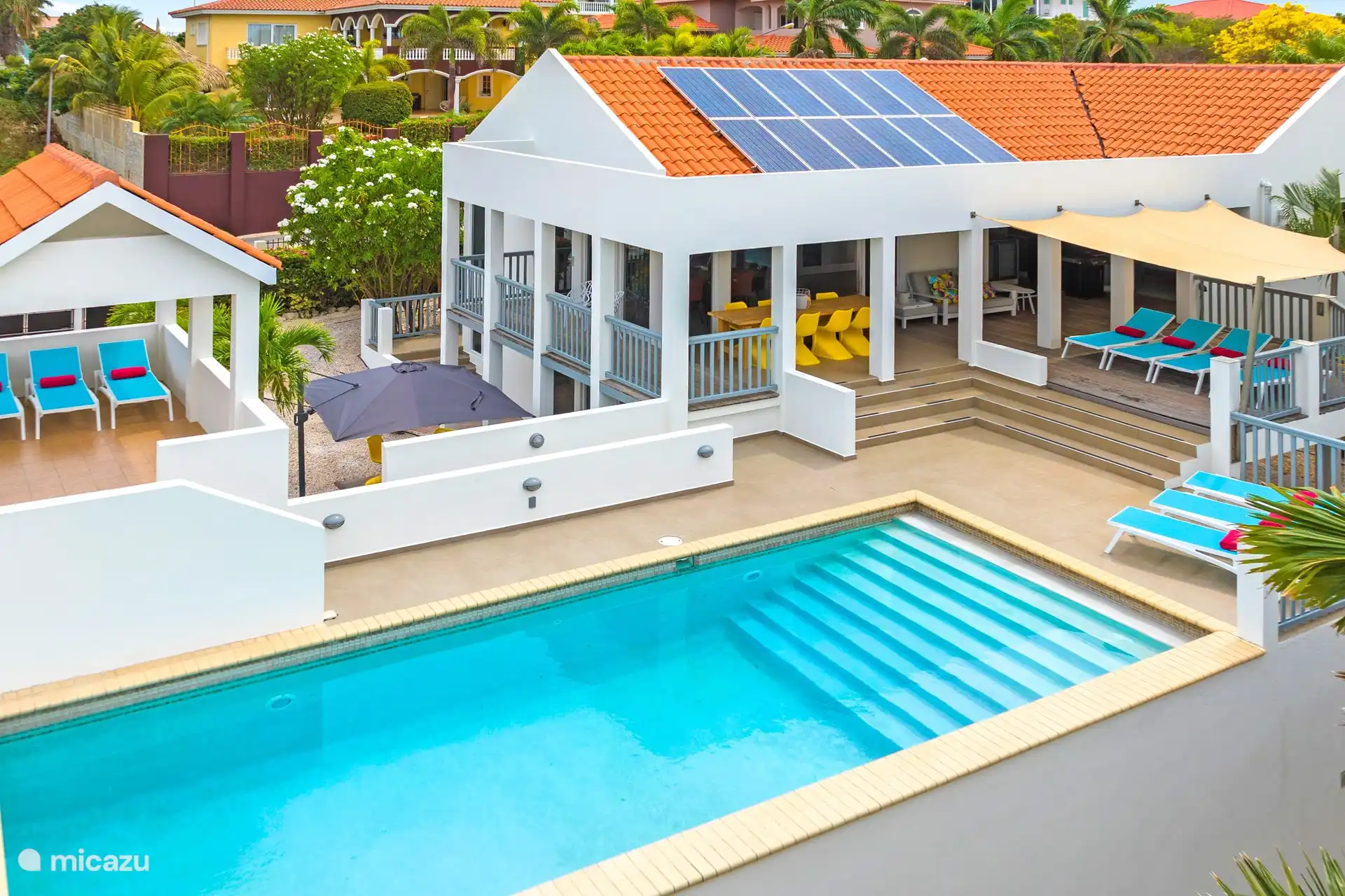 villa, Hoenderberg, Banda Ariba (est), Curaçao - Villa Thalassa Vista Royal 8 pers