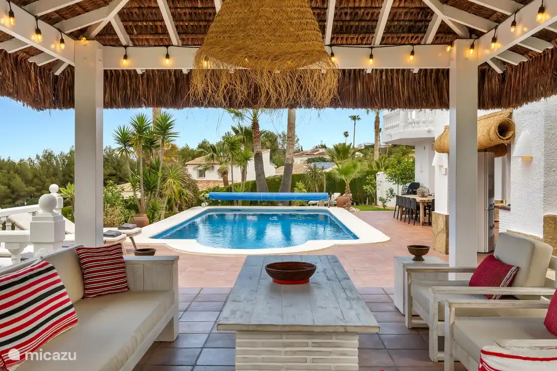 Die balinesische Pergola: ein toller Ort zum Übernachten!