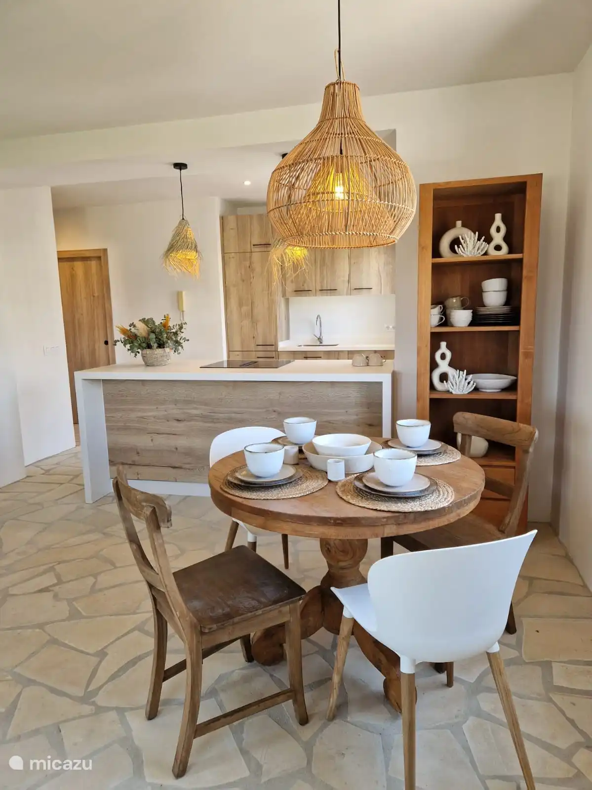 Blick auf das Wohnzimmer