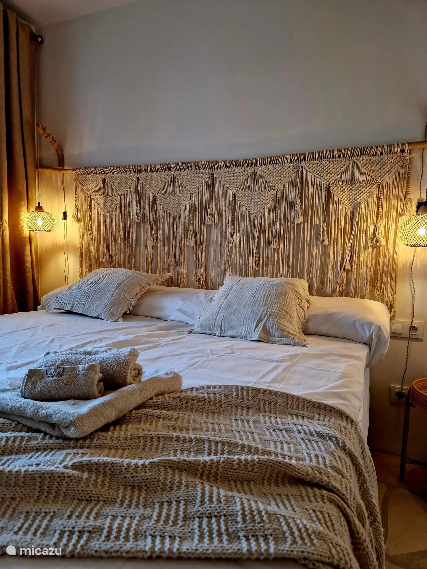 Elternschlafzimmer mit Boxspringbett