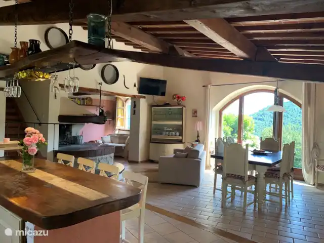 Villa Le Lame | Italie, Toscane, Montieri - villa Ici, vous pourrez profiter de la compagnie des autres et d’une belle cheminée romantique