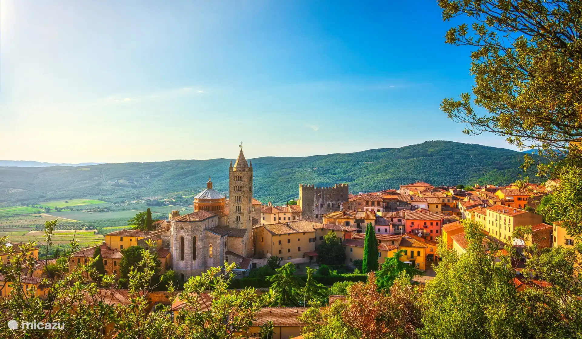 Das schöne Massa Marittima ist nur 20 km mit dem Auto entfernt