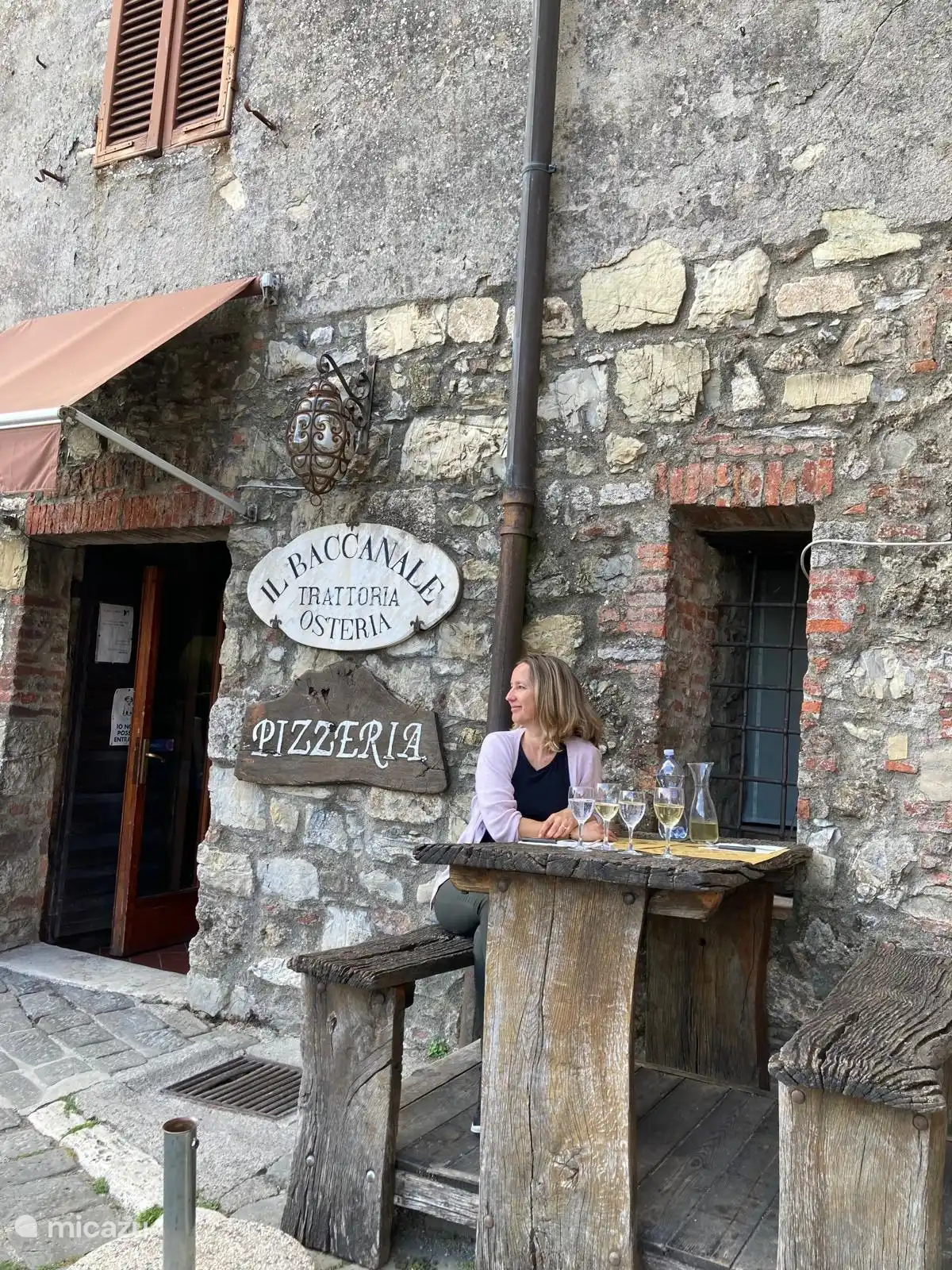 Charmante Pizzeria in Montieri