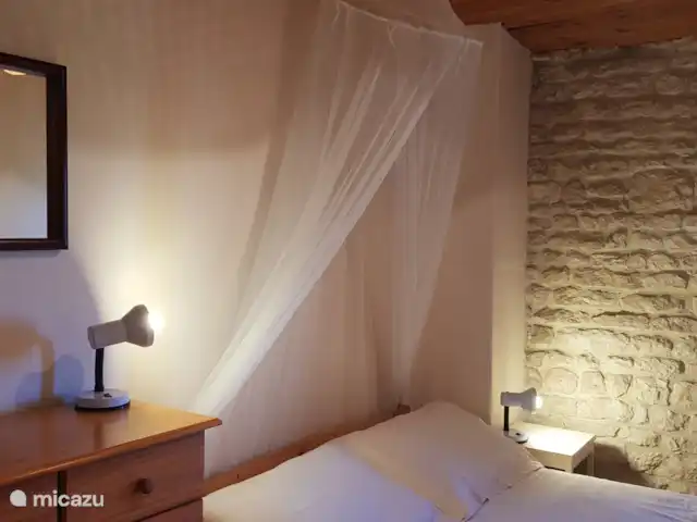 Location de Vacances France, Poitou-Charentes, Journet, gîte / cottage -  'Pêche' - La Grange du Moulin  Deuxième chambre double confortable