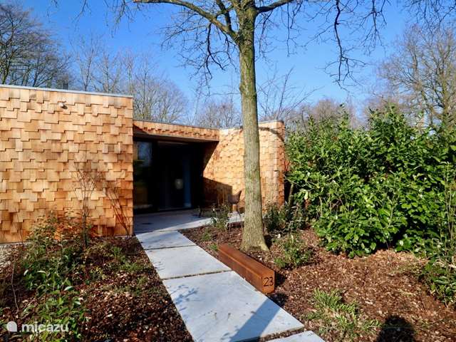 Holiday home in Netherlands, North Brabant, Oosterhout – holiday house Wooden Forest House
