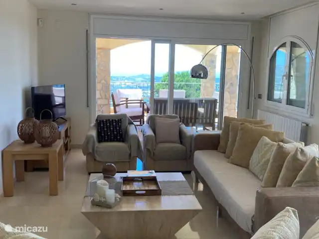 Villa avec vue spectaculaire  | Espagne, Costa Brava, Sant Feliu de Guíxols - villa Salon spacieux