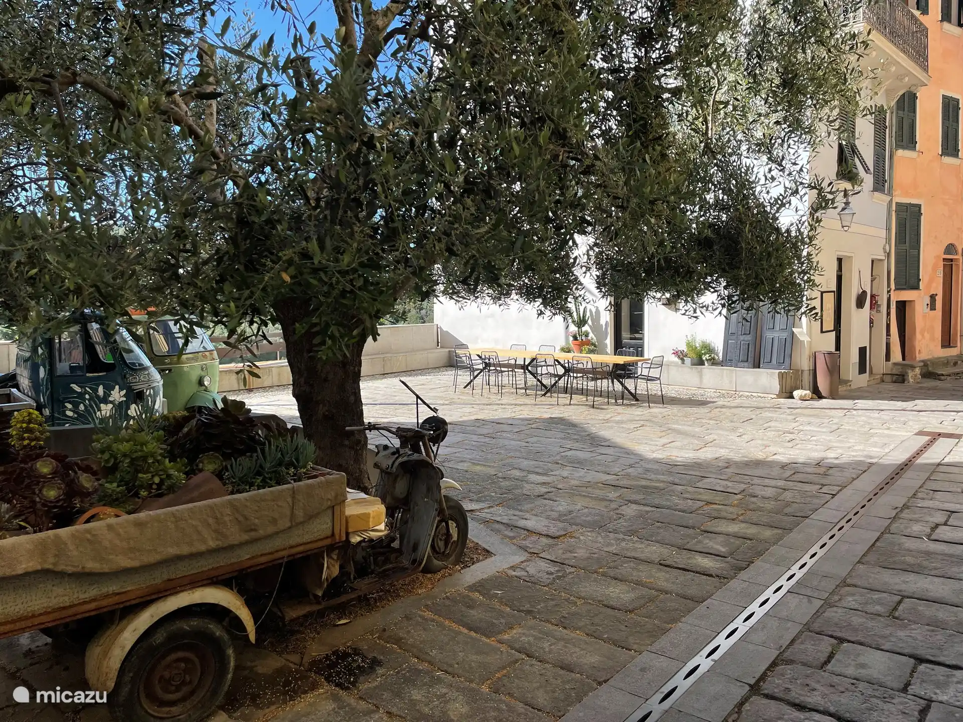 Eines der Restaurants in Vallebona