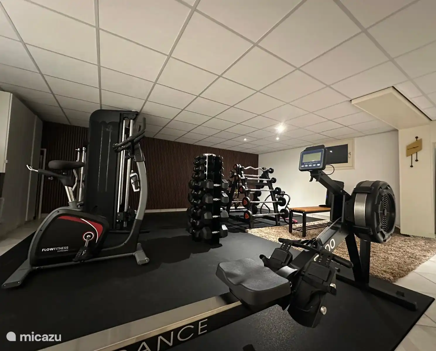 Neu ab September:
eigener privater Fitnessraum im Haus