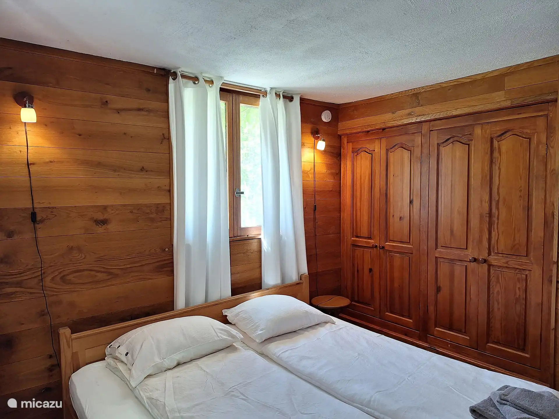 Chambre appartement jardin