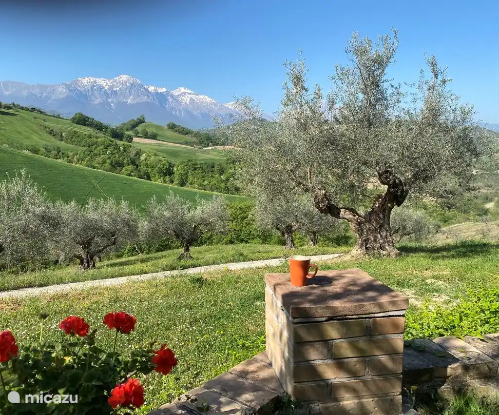 Terraza en el lado oeste y panorama despejado.