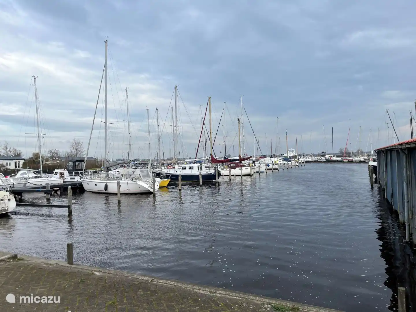 Der Hafen des Campingplatzes