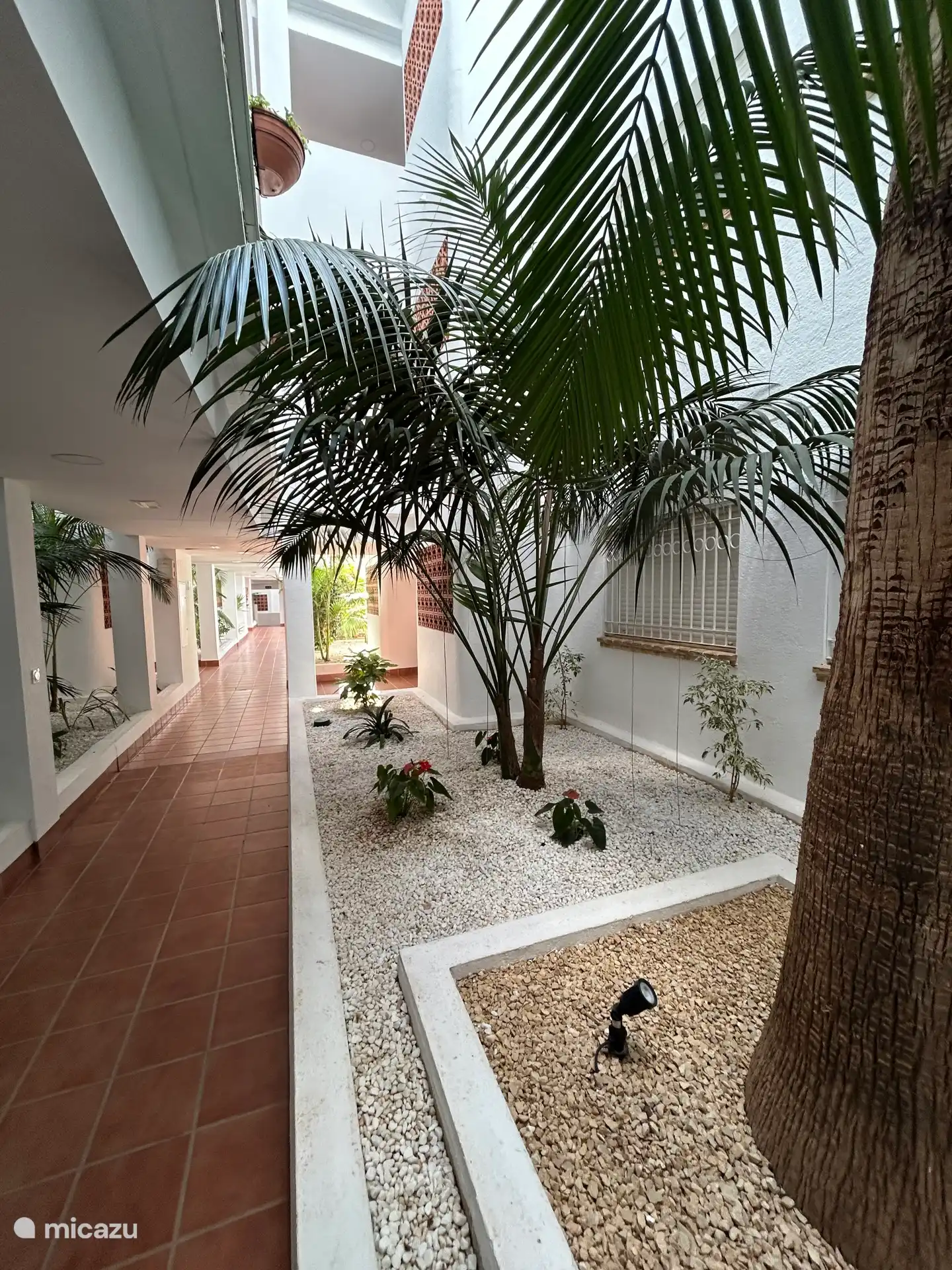 Blick vom Flur vor der Wohnung