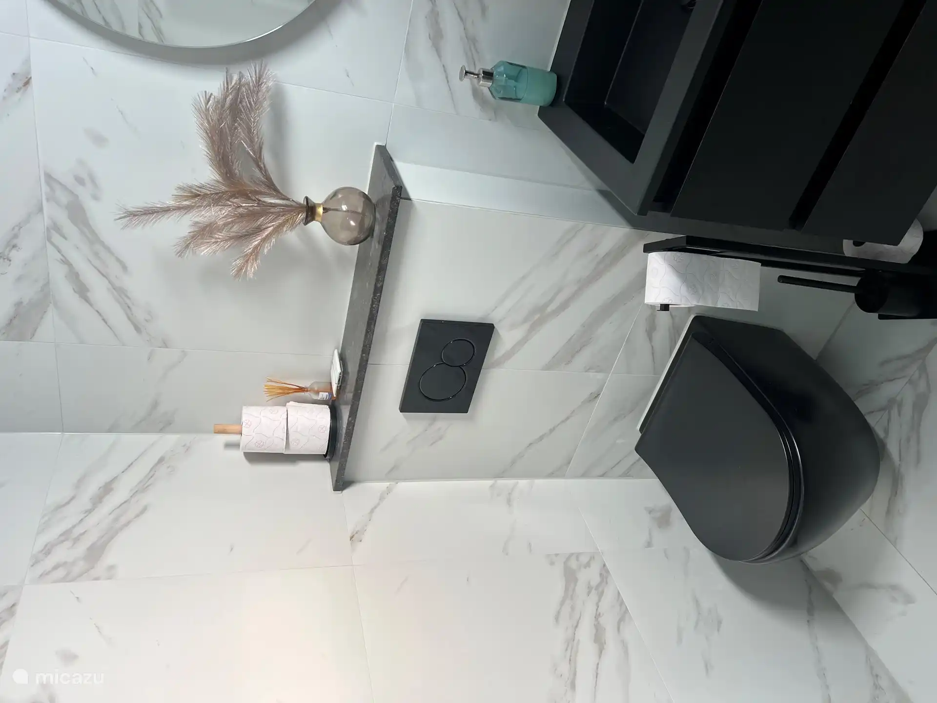 Toilet in the bathroom