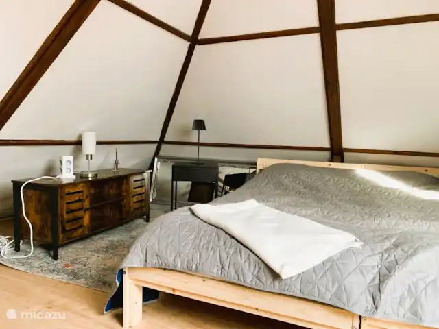 Herkingen en Países Bajos, Holanda Meridional, Herkingen - casa vacacional Dormitorio en planta alta