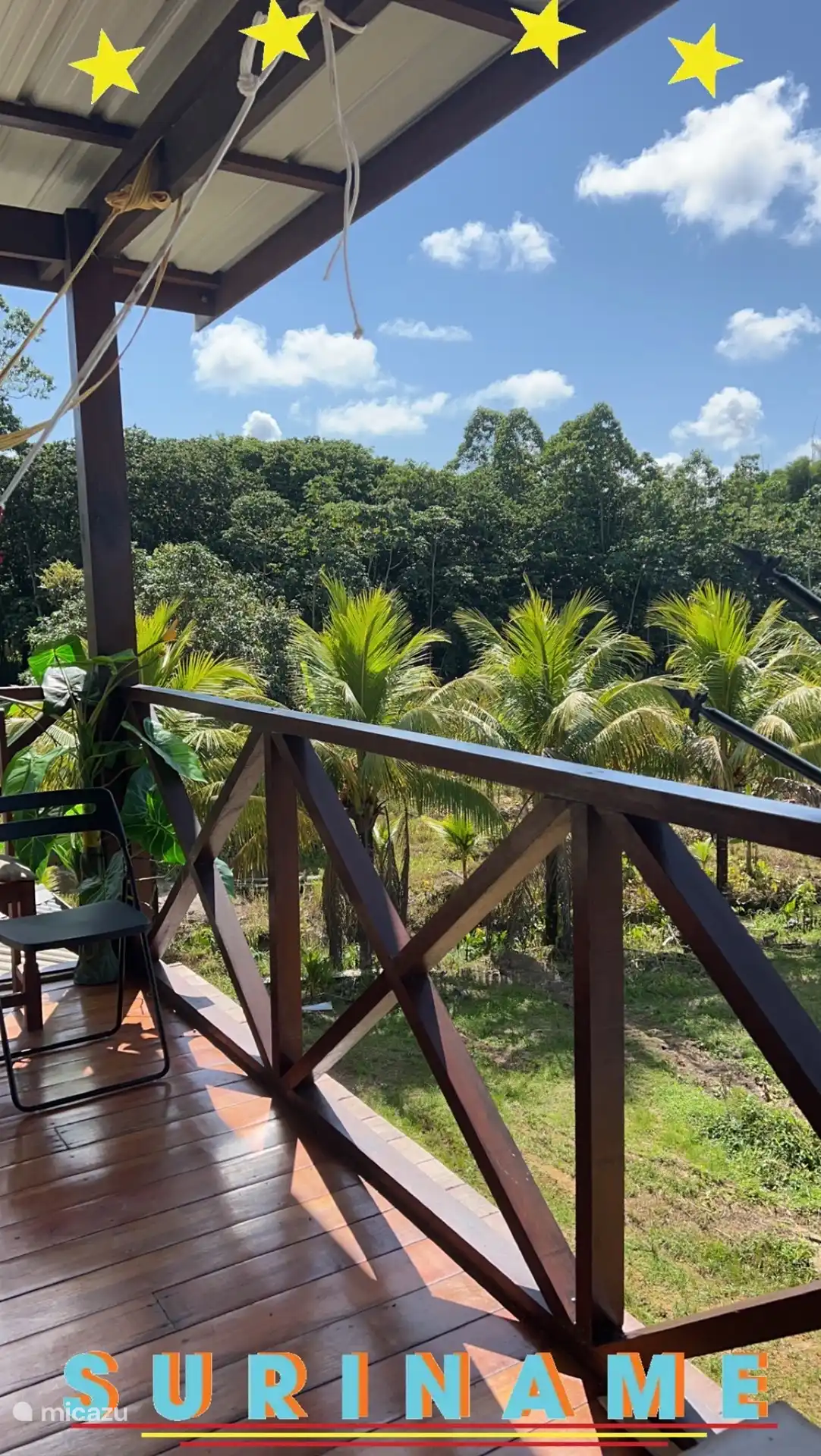 Blick auf die Terrasse 