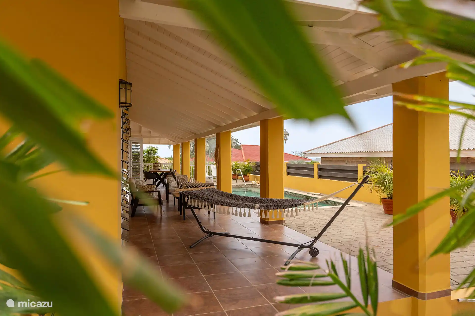 Entspannen Sie sich in der Hängematte