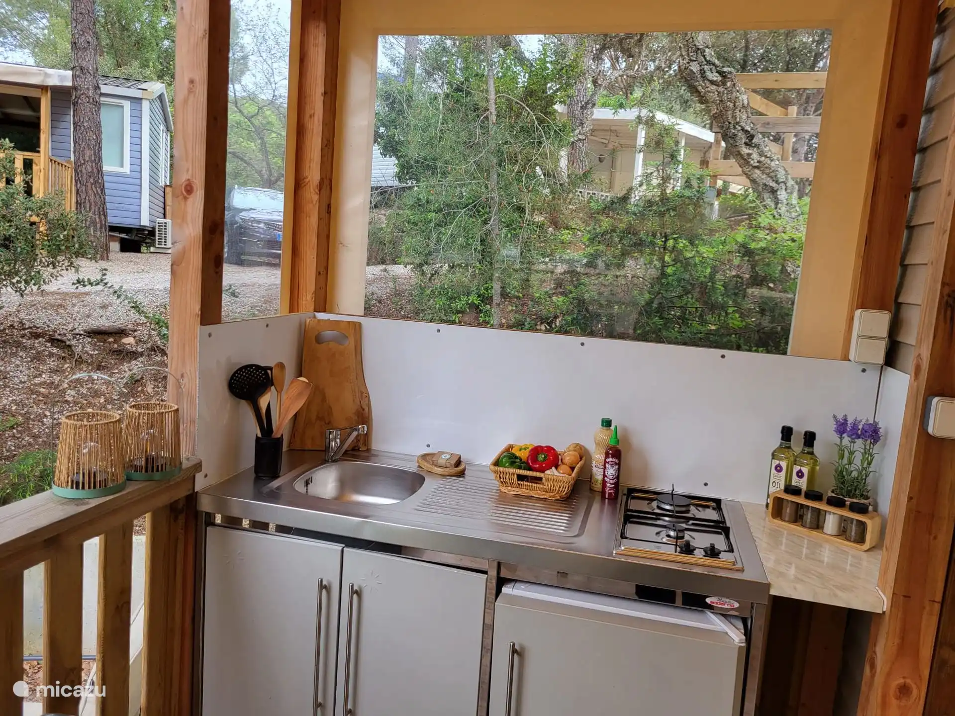 Bevorzugen Sie es, draußen zu kochen, das ist möglich!