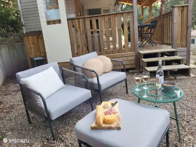 Mobil-home Lei Suves **** | France, Côte d'Azur, Roquebrune-sur-Argens - mobil-home Se prélasser dans le jardin
