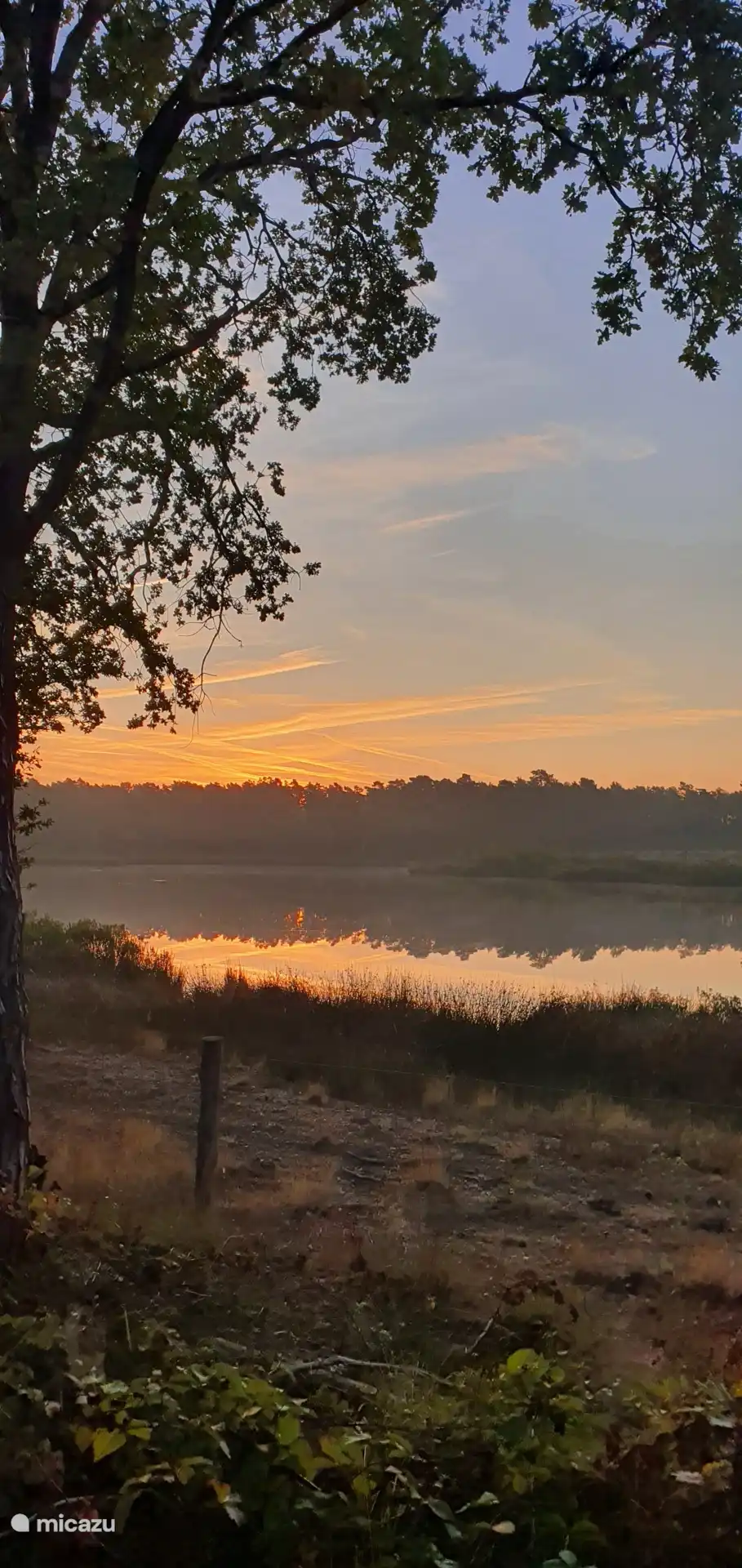 Atardecer en las Aguas Negras
