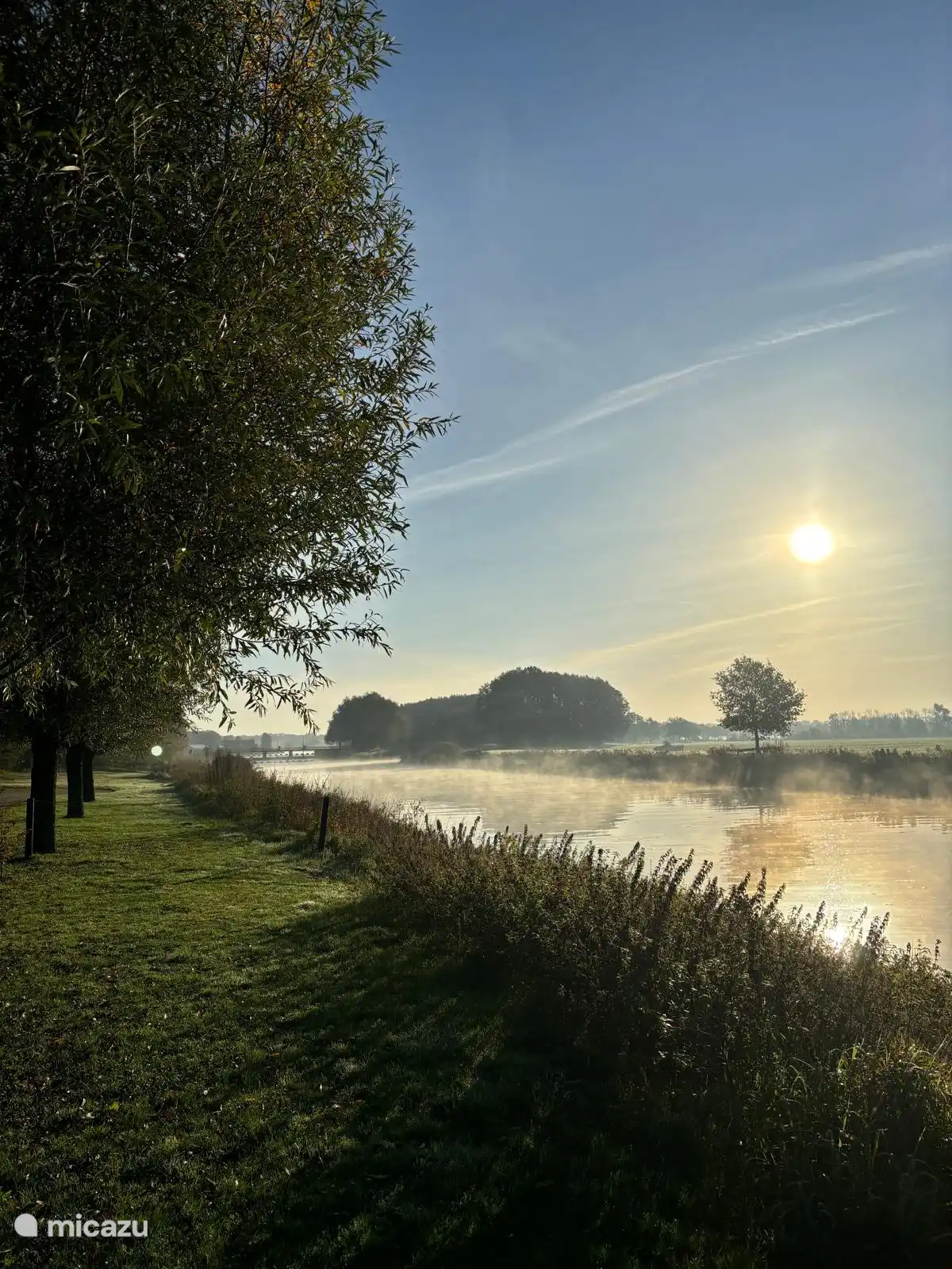 The Overijsselse Vecht is a 10-minute bike ride away