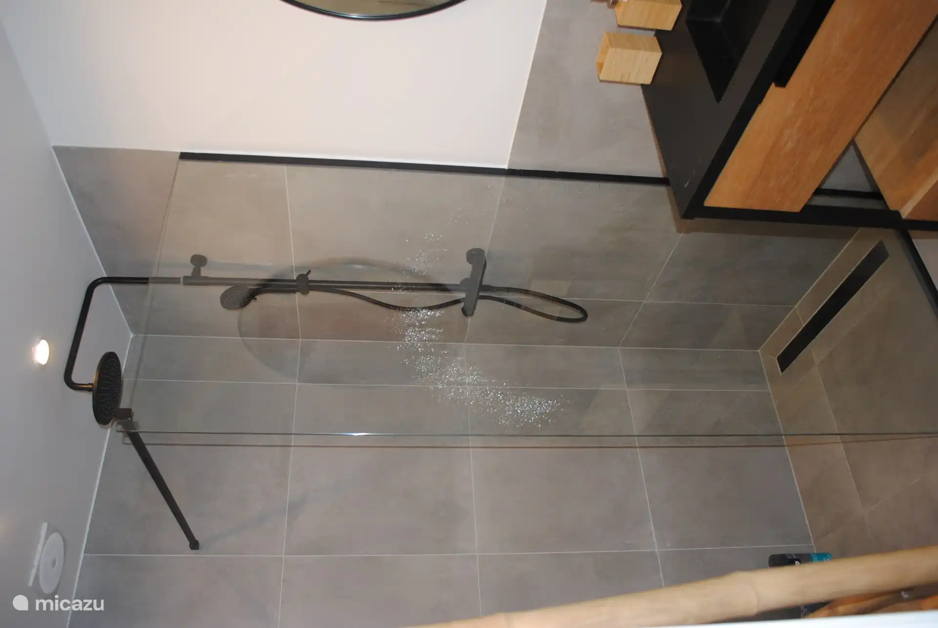 Inloop (regen)douche 