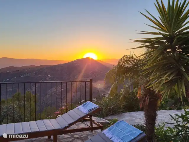 Casa Pajaros avec PISCINE & JACUZZI | Espagne, Costa del Sol, Sayalonga - villa Couchers de soleil à couper le souffle