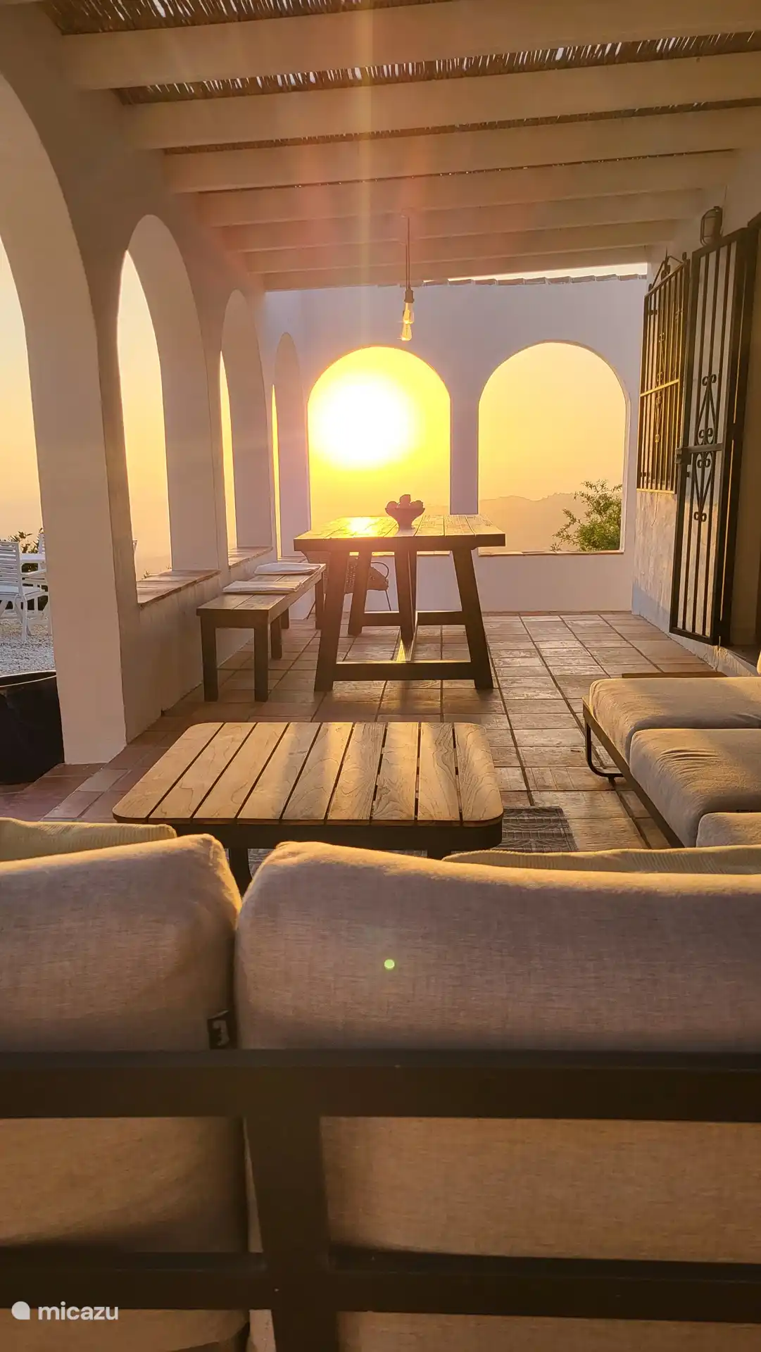 Sunset in March 2026