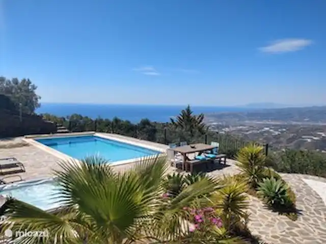 Casa Pajaros avec PISCINE & JACUZZI | Espagne, Costa del Sol, Sayalonga - villa Vue panoramique sur la baie et les montagnes