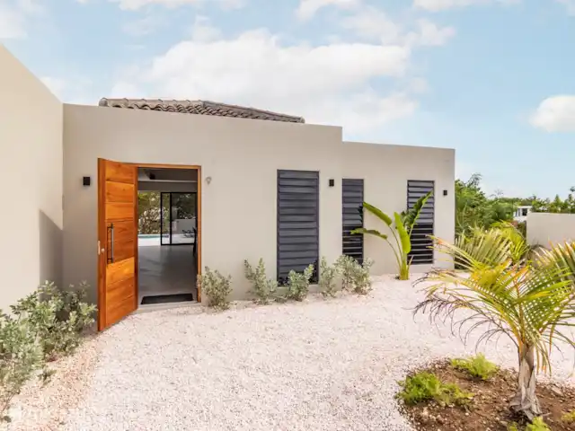 Location de Vacances Curaçao, Banda Ariba (est), Jan Thiel, villa - Villa Jan Thiel avec piscine privée Entrée