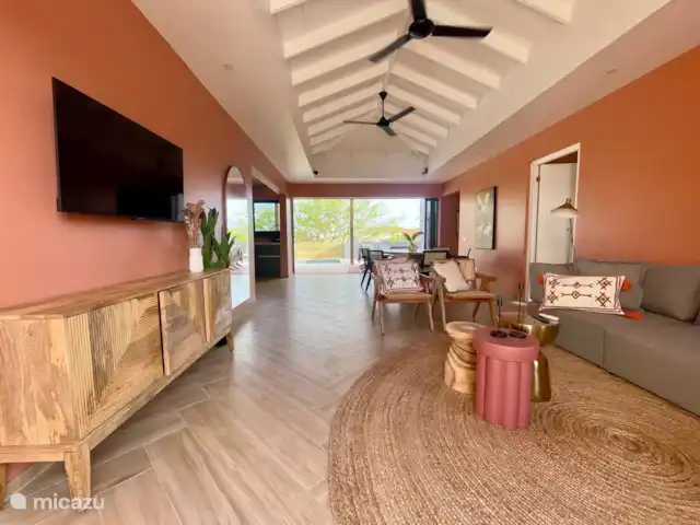 Location de Vacances Curaçao, Banda Ariba (est), Jan Thiel, villa - Villa Jan Thiel avec piscine privée Salon