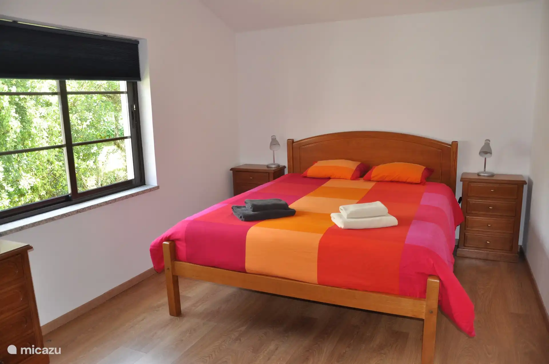 Schlafzimmer 2 Palmeira, 2p Bett und 1p Bett