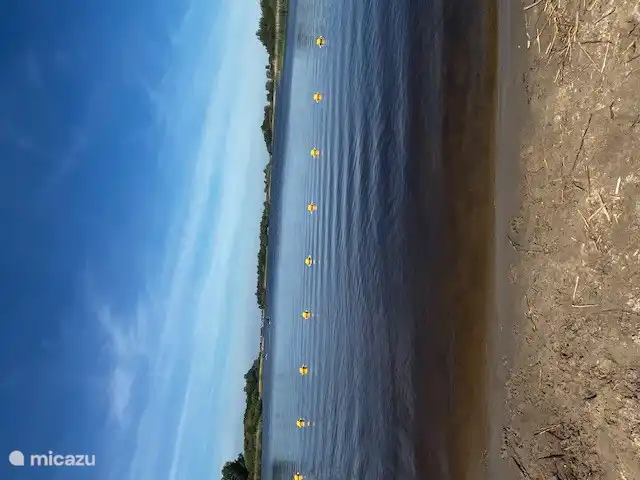 Flacher See zum Schwimmen, (Surfen) oder Paddeln lernen
