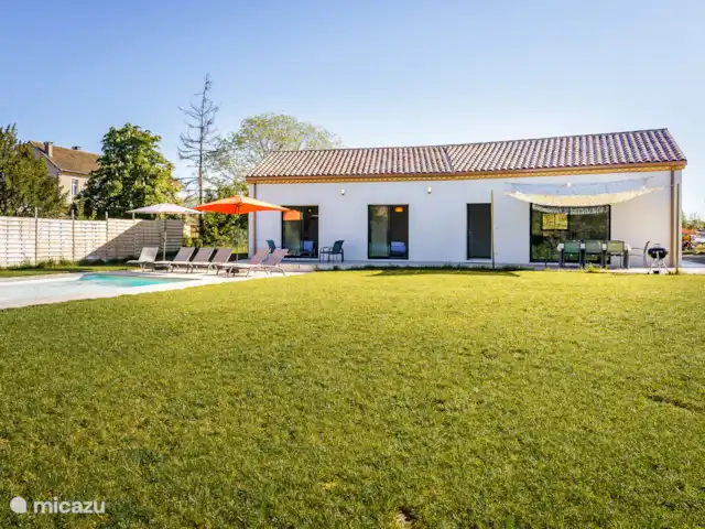 Merlote en Francia, Lot, Fontanes  - casa vacacional Casa de vacaciones con piscina y terraza