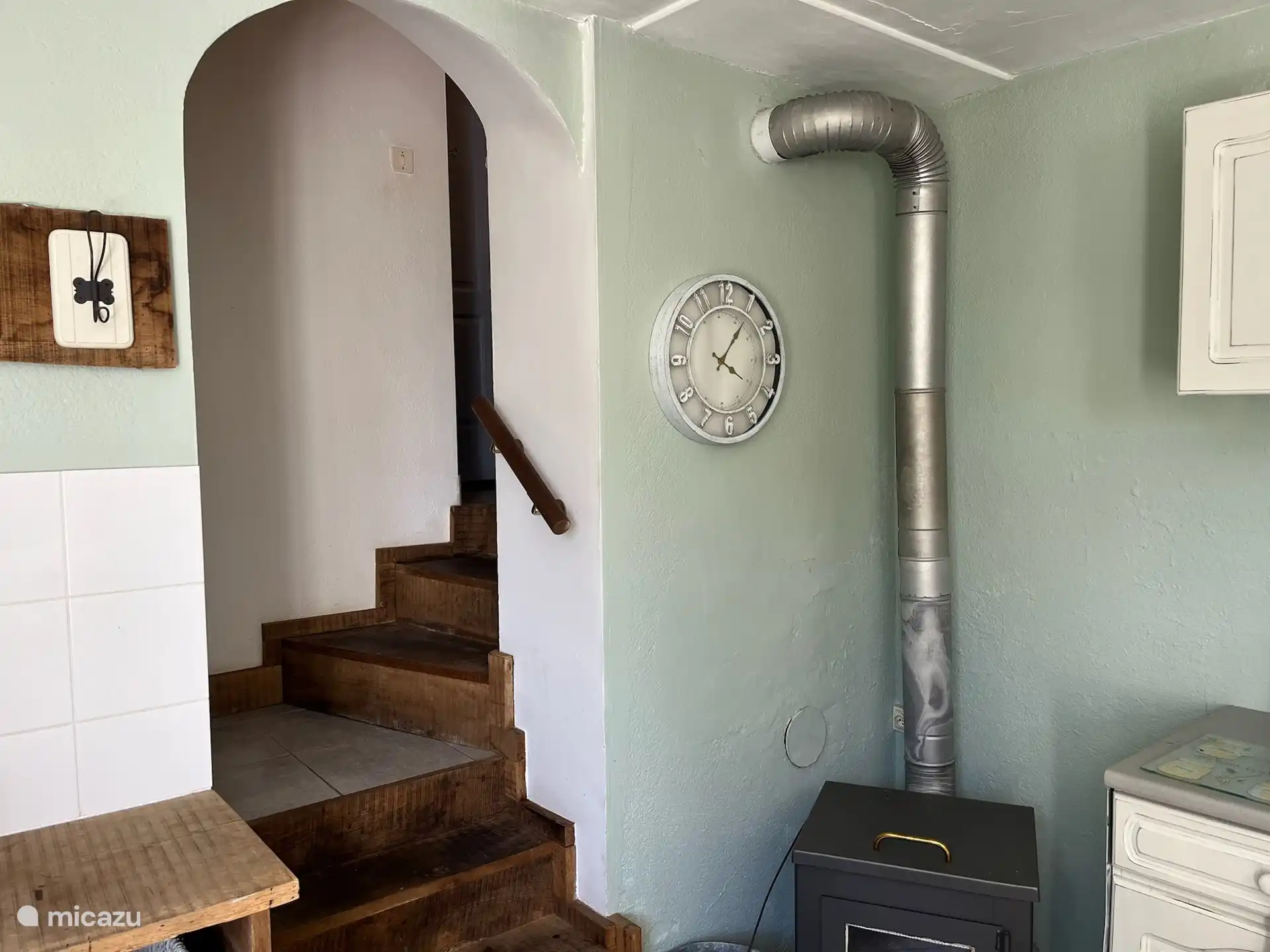 Treppe zum ersten Stock