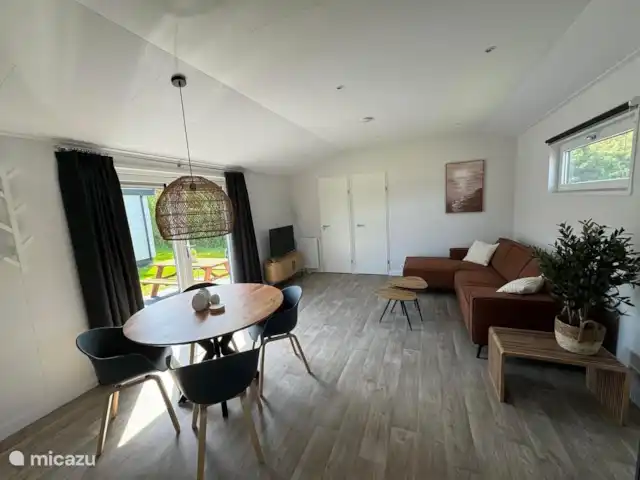 chalet huren in Nederland, Texel, Den Burg – Chalet Zeebries Woonkamer