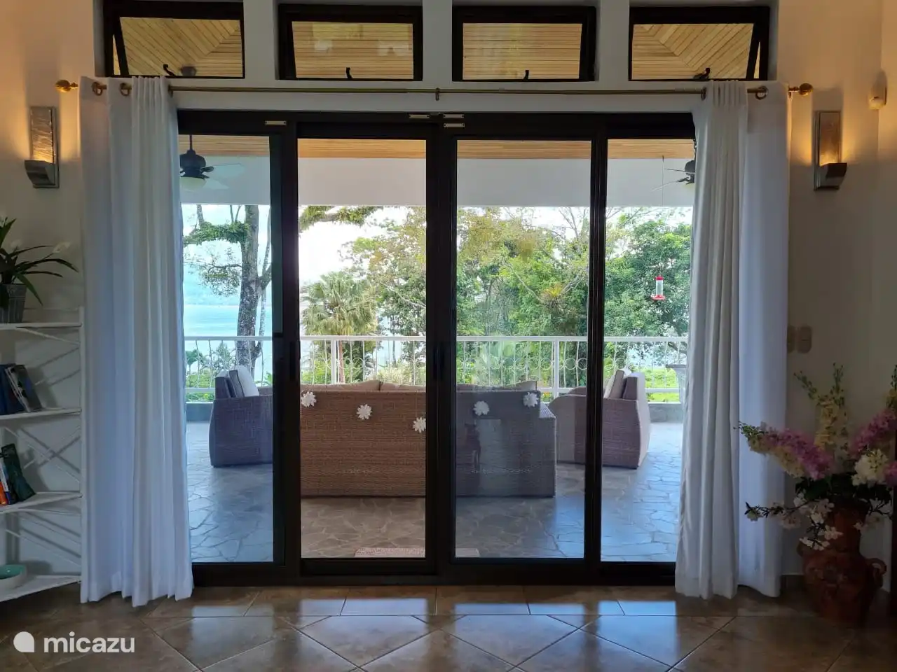 Ausgang zum Balkon im 