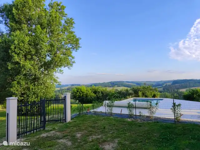 Gite Mondurausse - vue et piscine | France, Tarn-et-Garonne, La Salvetat-Belmontet - villa Piscine chauffée et vue