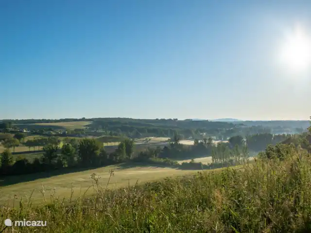 Gite Mondurausse - vue et piscine | France, Tarn-et-Garonne, La Salvetat-Belmontet - villa Belle vue sur la vallée et les collines