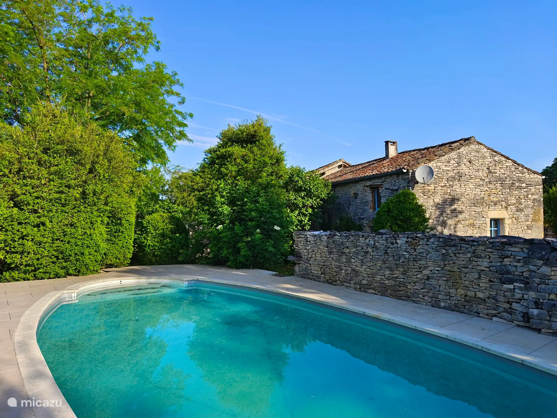 landhaus / schloss in Tarn-et-Garonne, Frankreich – Gite Valades - Schwimmbad und Aussicht