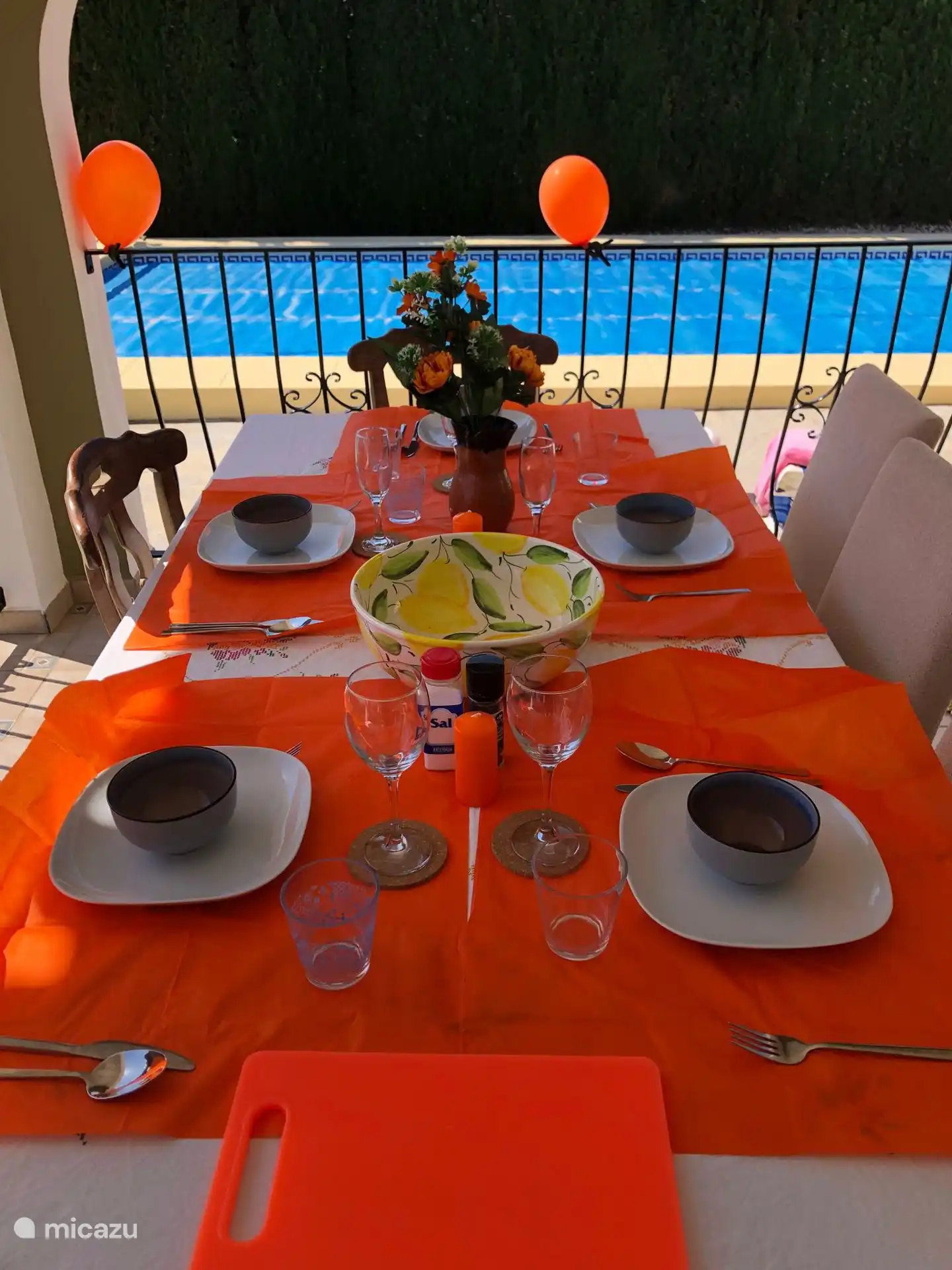 Koningsdag vieren in Spanje.