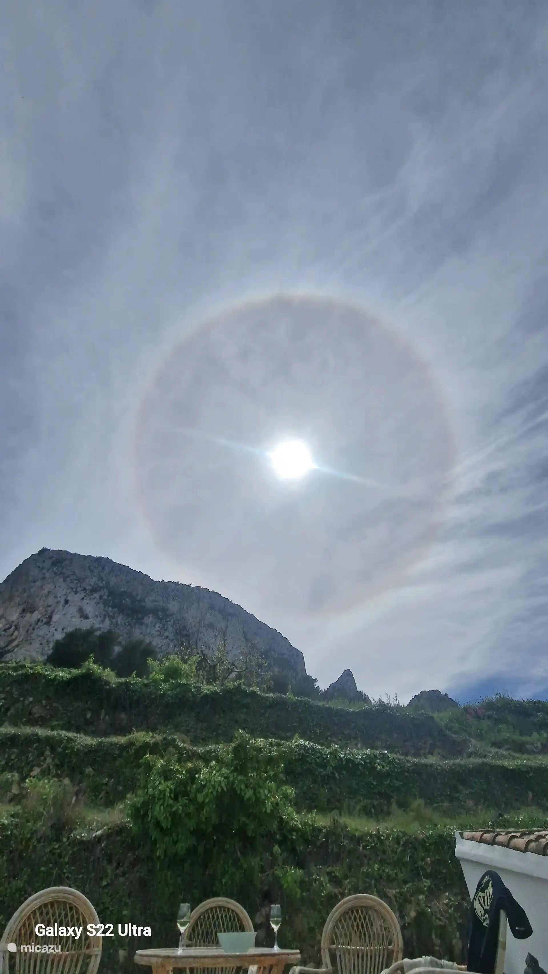 Blick von der Terrasse
