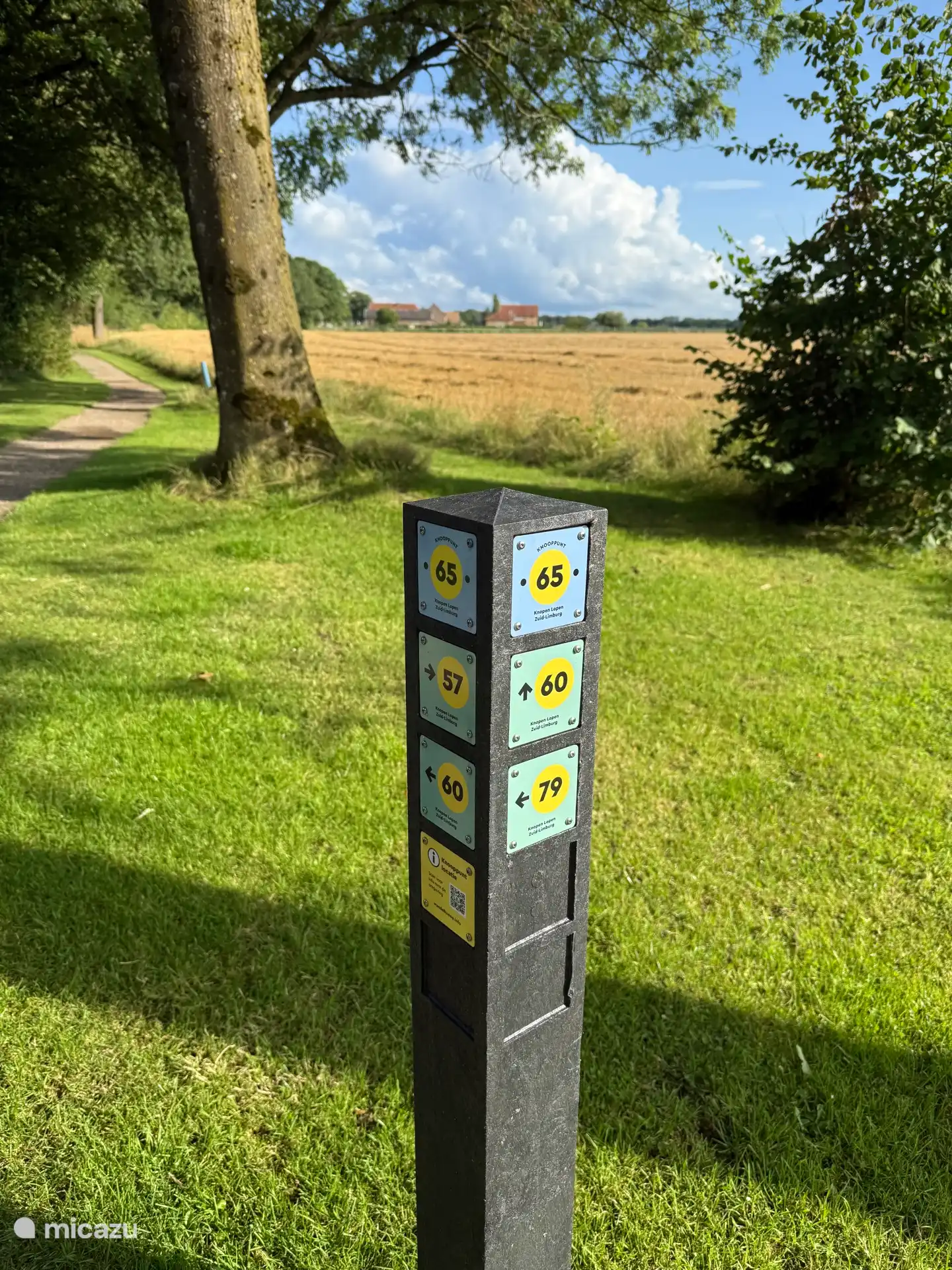 Startpunt wandeltochten 