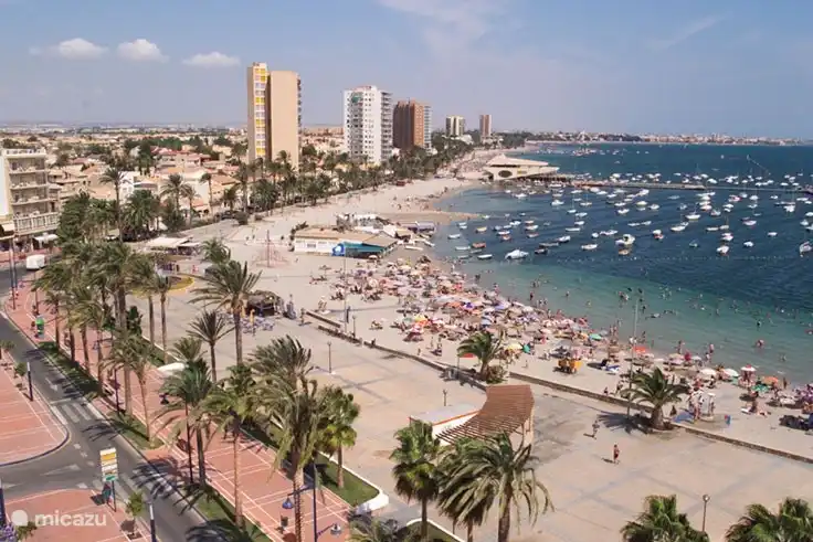 Die Strände von Santiago de la Ribera am Mar Menor