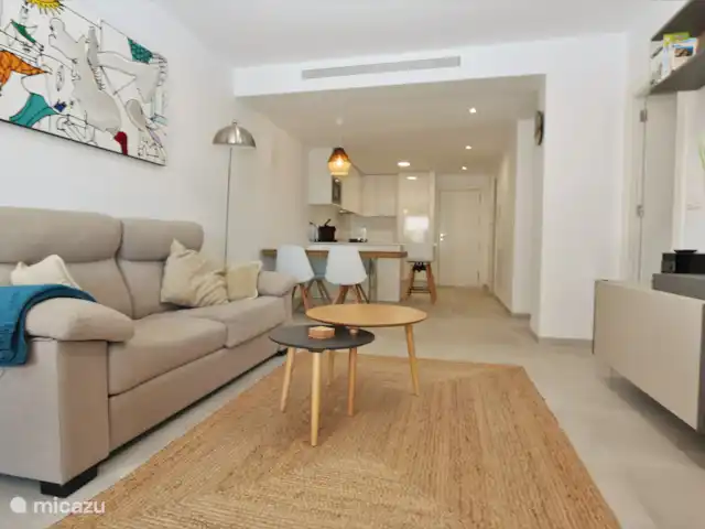VDE-002 Résidence Sanuk Sud & Mer | Espagne, Costa Cálida, San Javier - appartement Le salon avec canapé confortable.