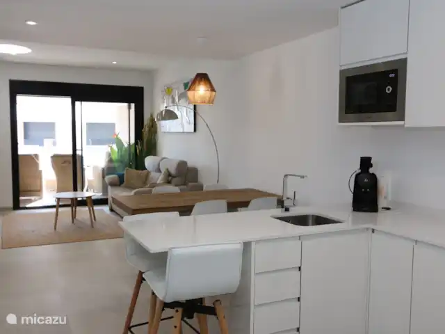 VDE-002 Résidence Sanuk Sud & Mer | Espagne, Costa Cálida, San Javier - appartement Bar de la cuisine