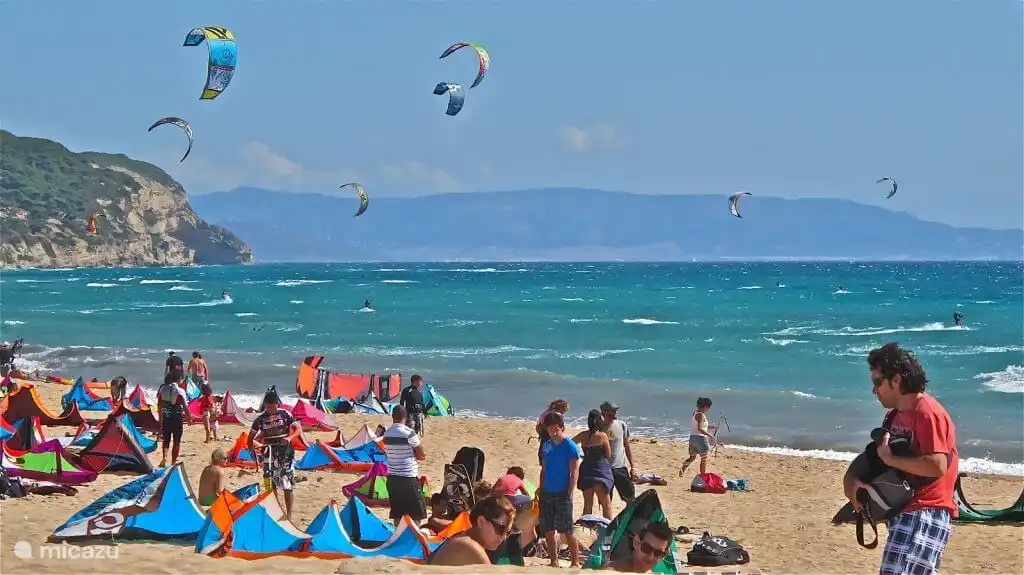 In der Nähe von Barbate befindet sich Los Caños de Mecca. Dies ist ein bekannter Kitesurfing-Spot.