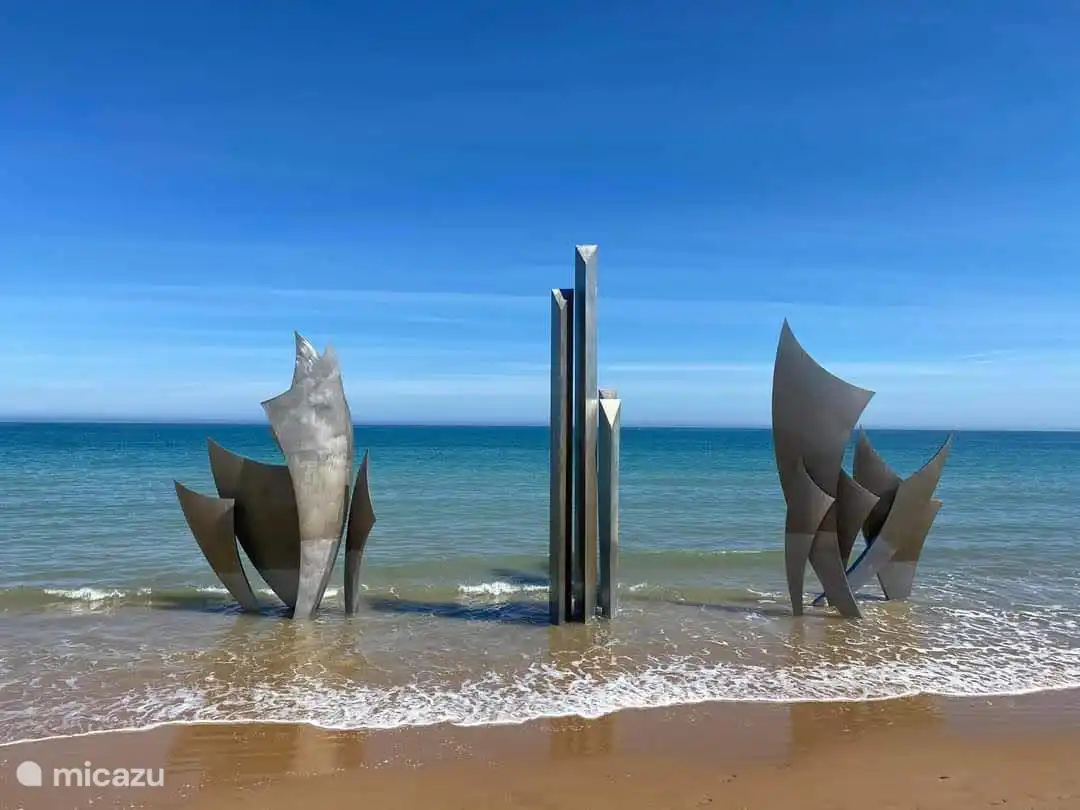 Maar een kleine 20 minuten van Omaha Beach