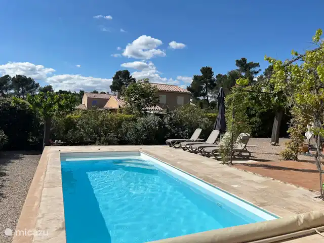 Lavande en Francia, Var, Nans-les-Pins - casa vacacional piscina